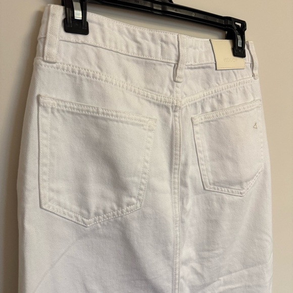 HIDDEN Peyton WHITE FRONT SLIT MIDI SKIRT - Women’s Large - Picture 9 of 14